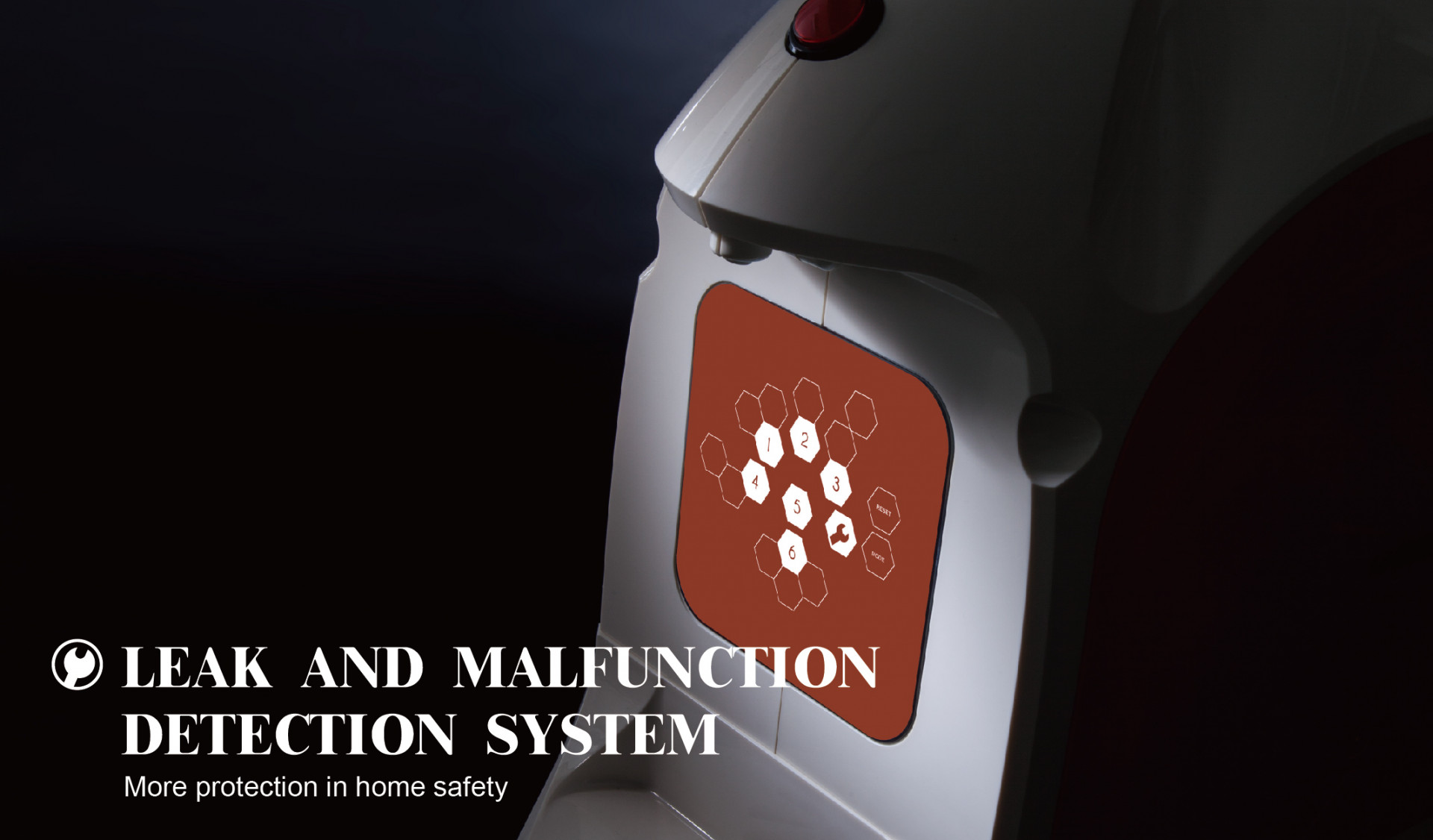 RO SYSTEM LEAK AND MALFUNCTION DETECTION SYSTEM