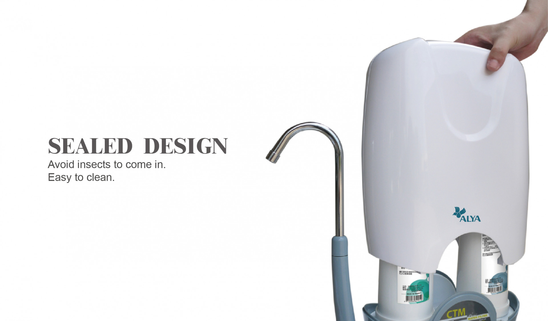 WATER PURIFIER SEALED DESIGN