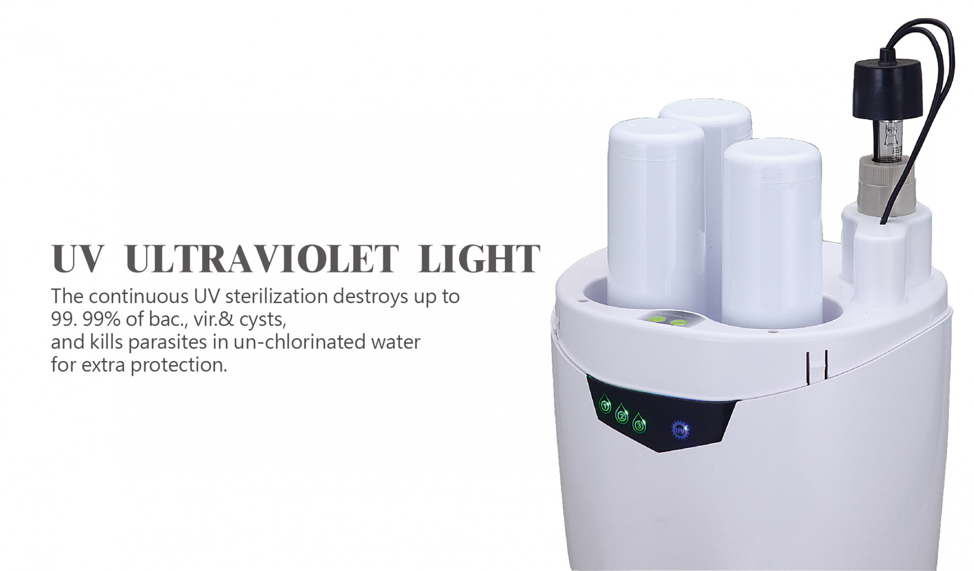 WATER PURIFIER UV ULTRAVIOLET LIGHT