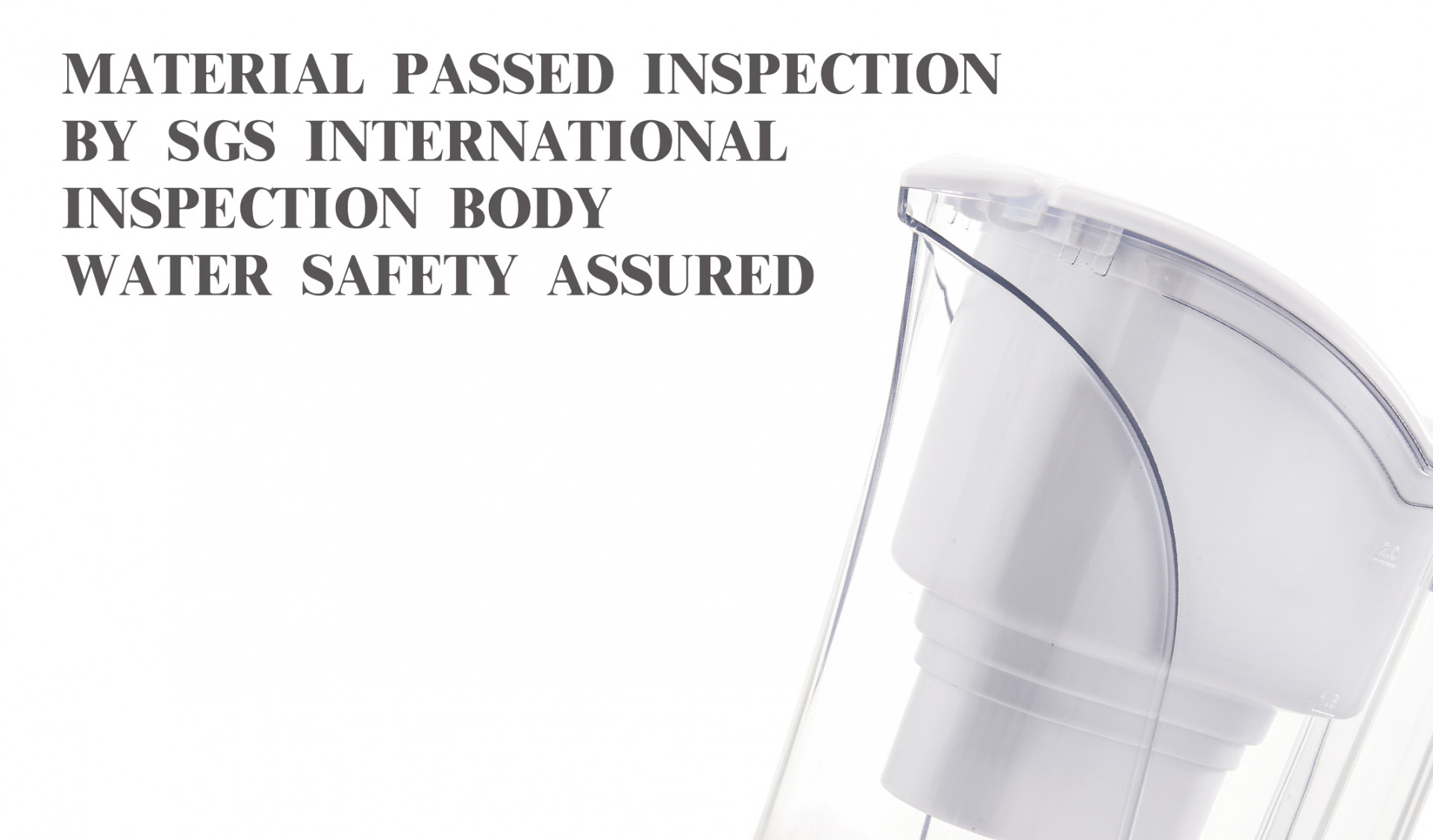 WATER PURIFIER MATERIAL PASSED INSPECTION BY SGS INTERNATIONAL INSPECTION BODY