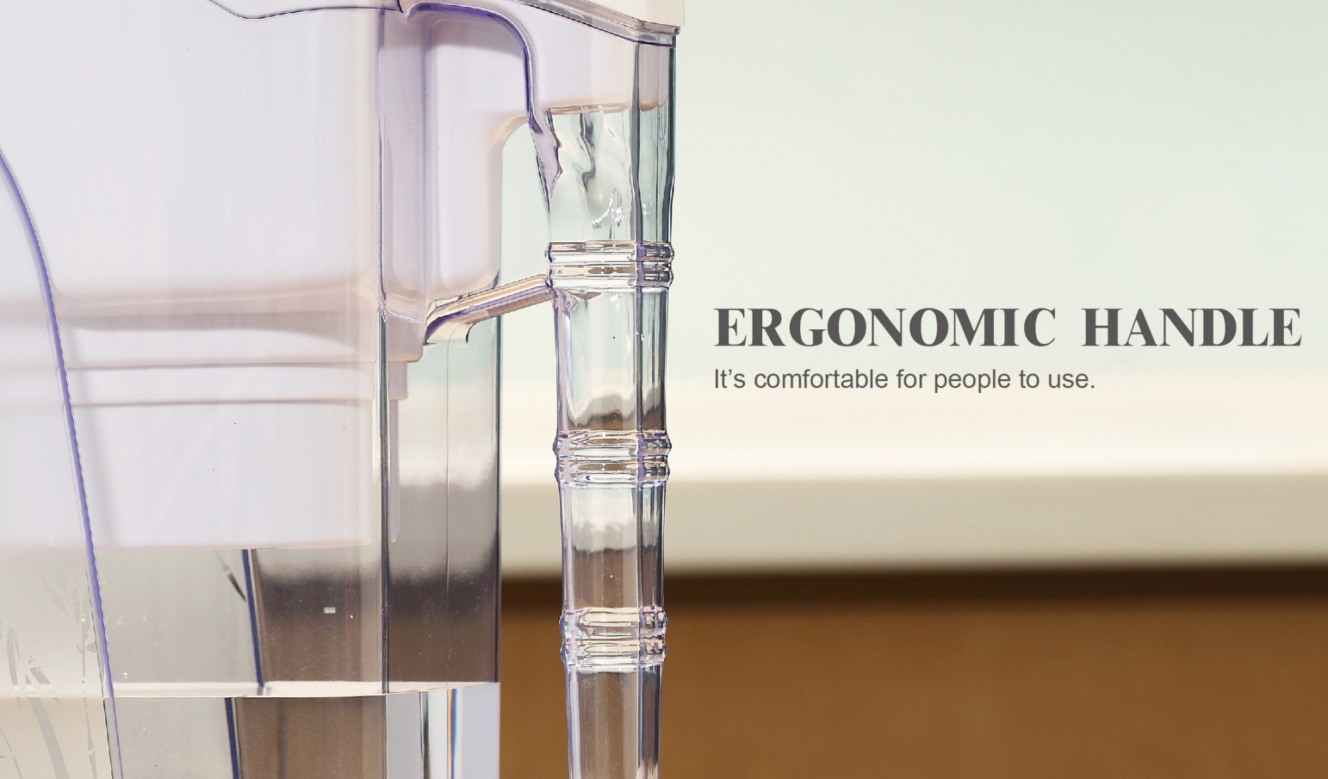 WATER PURIFIER ERGONOMIC HANDLE