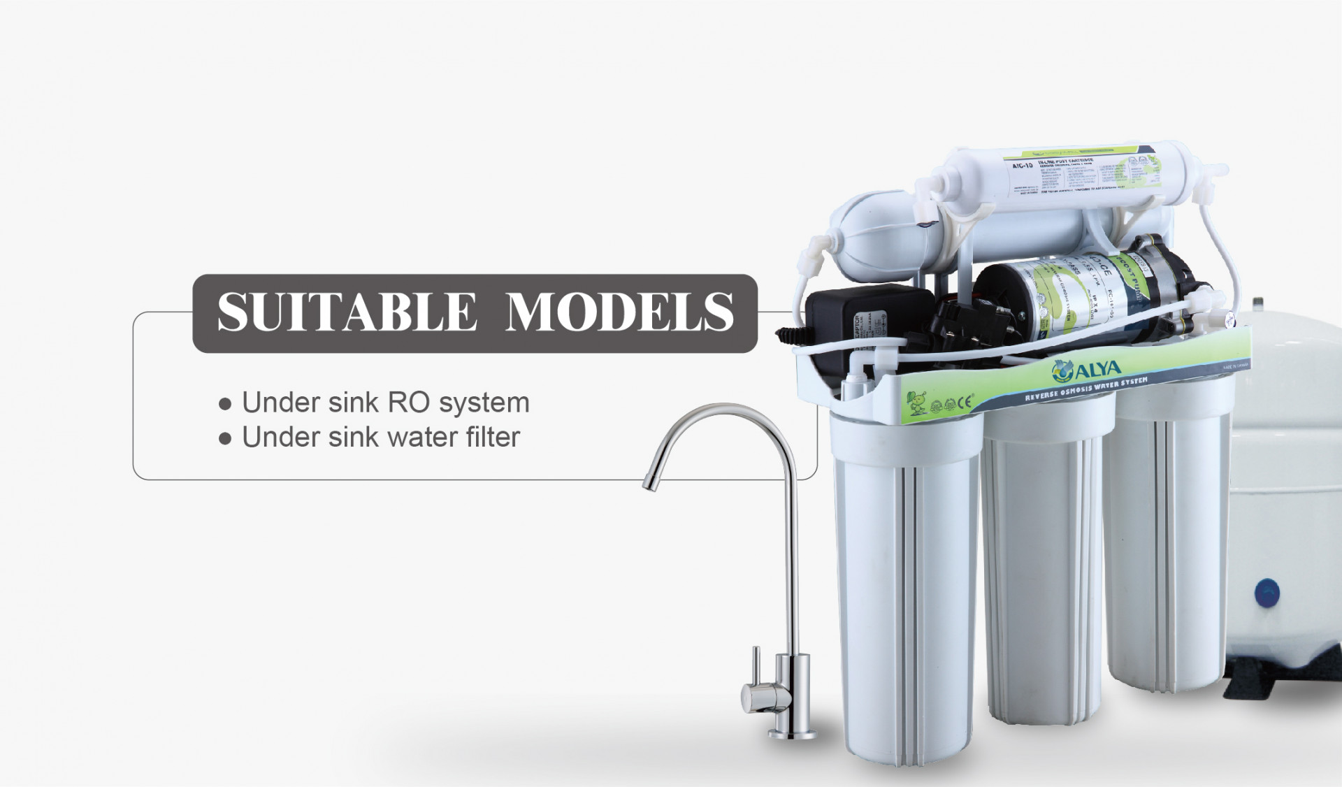 FAUCET SUITABLE MODELS