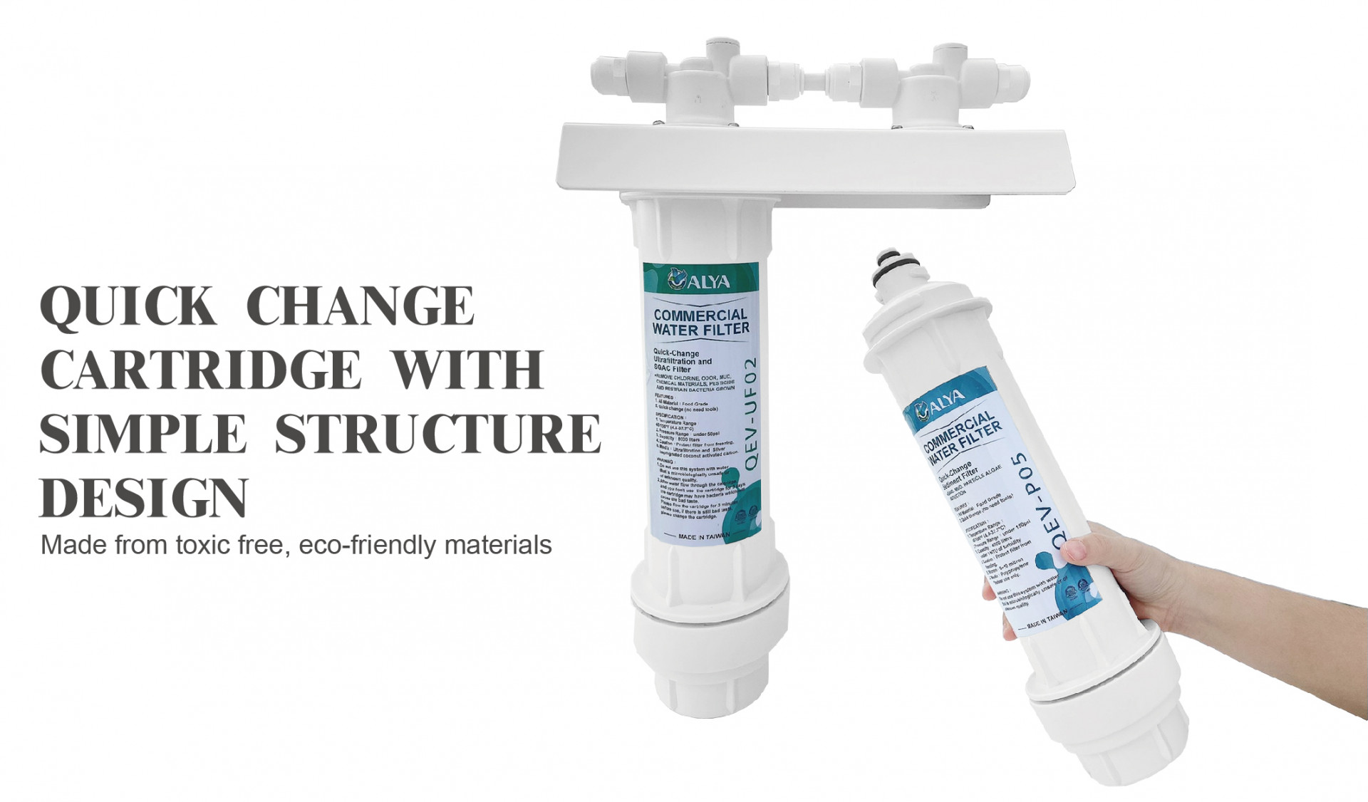 HOUSING QUICK CHANGE CARTRIDGE WITH SIMPLE STRUCTURE DESIGN