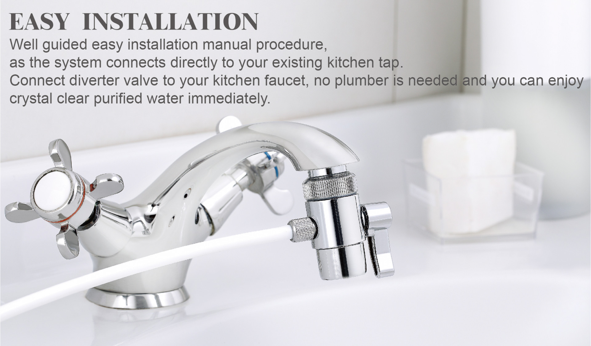 WATER PURIFIER EASY INSTALLATION