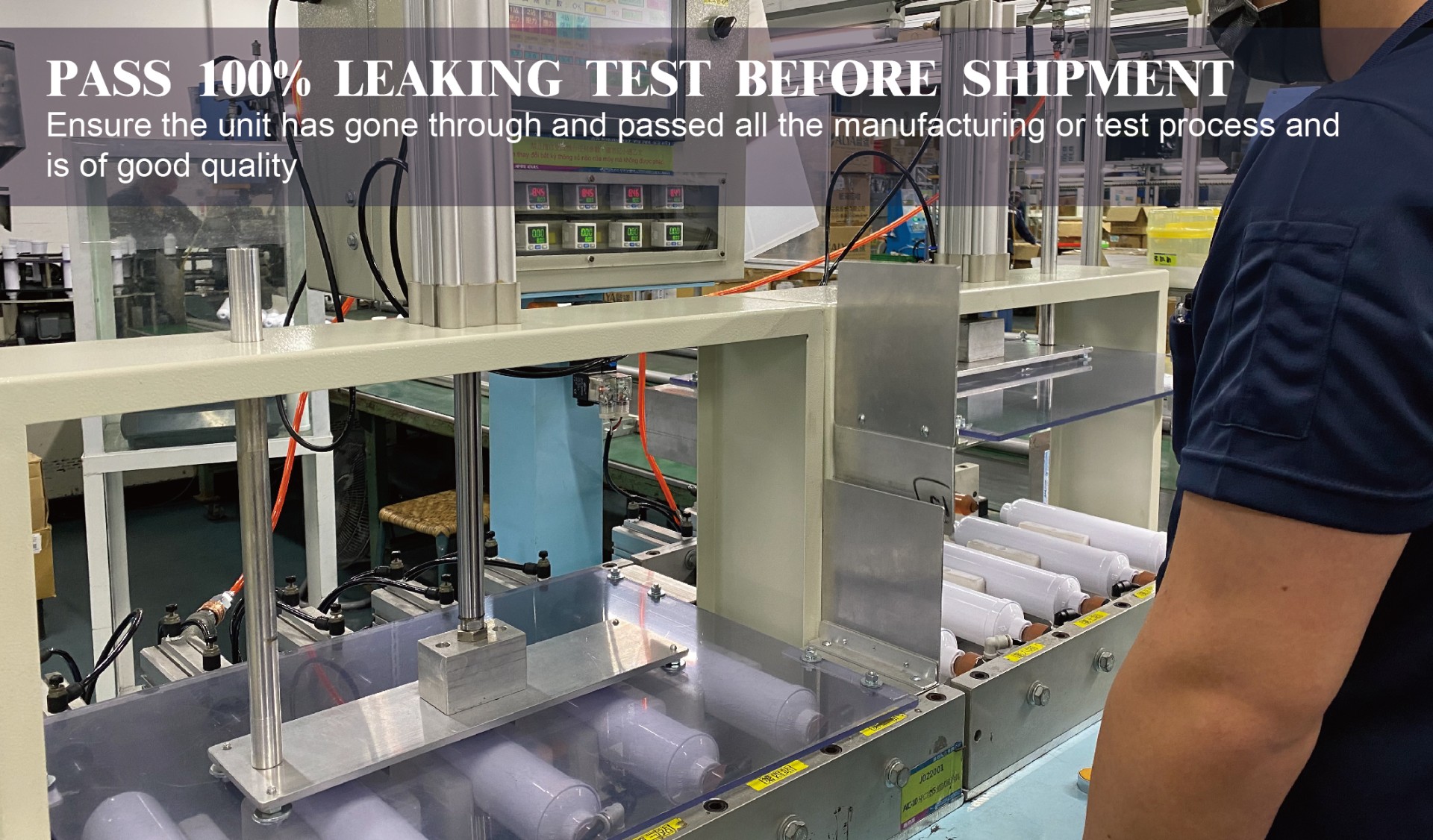 PASS 100% LEAKING TEST BEFORES SHIPMENT
