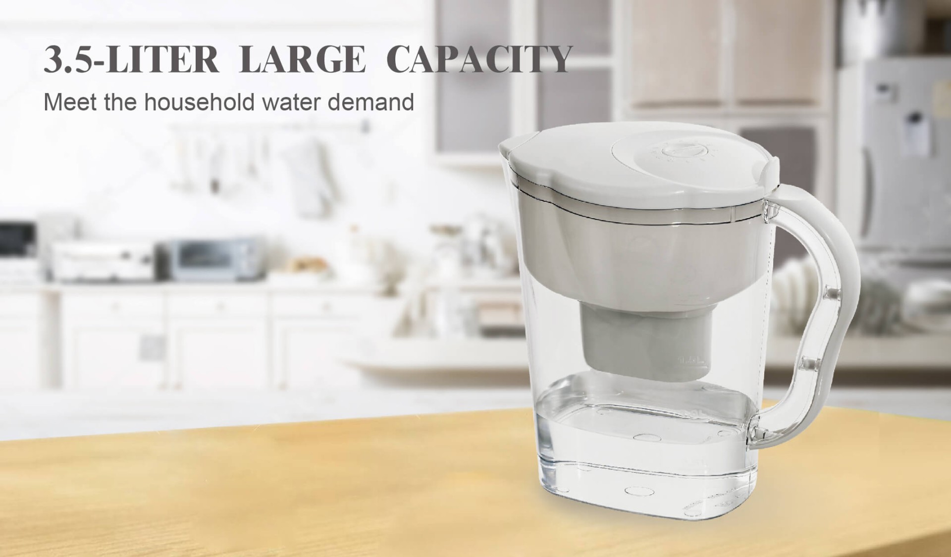  3.5-Liter Large Capacity Pitcher