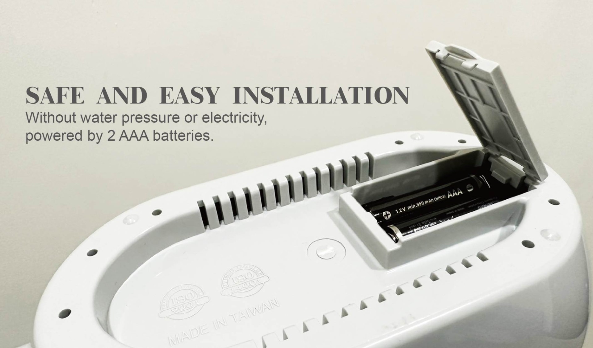 Safe and easy installation